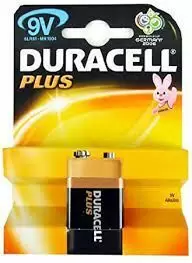 PILA, DURACELL. 3LR12-1BP ALKALINE PLUS 4.5V, PETACA  6 LR 9 V