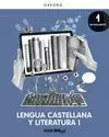 LENGUA CASTELLANA Y LITERATURA I 1º BACHILLERATO. LIBRO DEL ALUMNO. GENIOX PRO