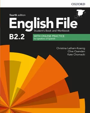 ENGLISH FILE, B2,2. STUDENT´S BOOK AND WORKBOOK KEY WITH ONLINE PRACTICE