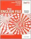 NEW ENGLISH FILE. ELEMENTARY, STUDENT´S BOOK + WORKBOOK, MROM PK