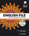 ENGLISH FILE. UPPER-INTERMEDIATE, STUDENT'S BOOK + WORKBOOK WITH KEY