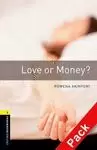 LOVE OR MONEY?. OBL 1, CD PACK