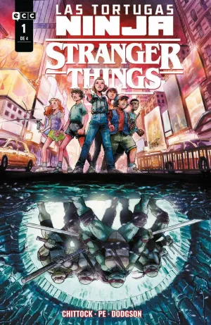 LAS TORTUGAS NINJA / STRANGER THINGS, 1 DE 4