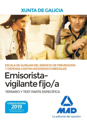 ESCALA DE AUXILIAR DEL SERVICIO DE PREVENCIÓN Y DEFENSA CONTRA INCENDIOS FORESTA