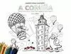 A CORUÑA. CADERNO PARA COLORAR