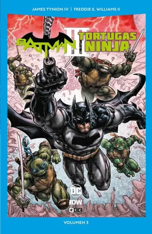 BATMAN / TORTUGAS NINJA, 3 DE 3