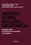 MUJERES, DONES, MULLERES, EMAKUMEAK