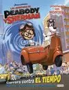 LAS AVENTURAS DE PEABODY Y SHERMAN. CARRERA CONTRA EL TIEMPO. LIBRO DE COLOREAR