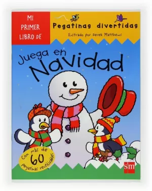 PEGATINAS DIVERTIDAS. JUEGA EN NAVIDAD