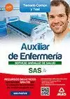 AUXILIAR ENFERMERÍA DEL SERVICIO ANDALUZ DE SALUD. TEMARIO COMÚN Y TEST