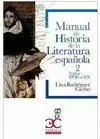 MANUAL DE HISTORIA DE LA LITERATURA ESPAÑOLA, II