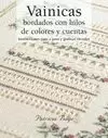 VAINICAS BORDADOS CON HILOS DE COLORES Y CUENTAS