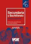 DICCIONARIO DE SECUNDARIA Y BACHILLERATO